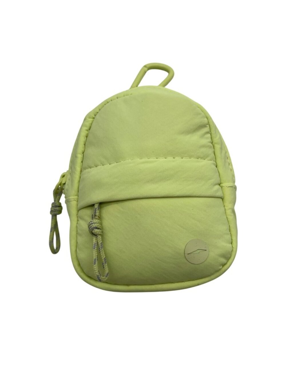 Yellow Mini Backpack Charm